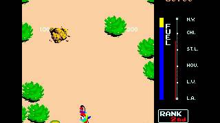 Arcade Game Traverse USAZippy Race 1983 Irem [upl. by Atokad]