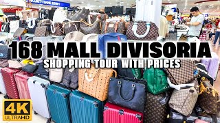 4K 168 MALL DIVISORIA Shopping Tour Bargains Fashion Finds and MustSee Deals [upl. by Cammie]