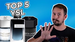 The Top 5 BEST Mens Yves Saint Laurent Fragrances According To Fragrantica [upl. by Koal]