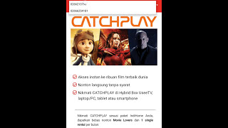 Cara Nonton Film di Catchplay via My Indihome [upl. by Eniamej983]