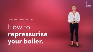 How to repressurise your boiler  BOXT Boilers [upl. by Endres]