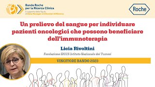 Prelievo del sangue per individuare pazienti oncologici che possono beneficiare dell’immunoterapia [upl. by Oidale]