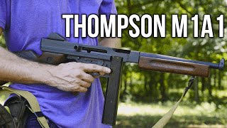 The Thompson M1A1 Submachine Gun Full Auto [upl. by Abihsot]