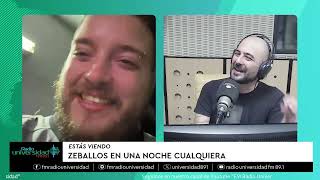 ZEBALLOS en UNA NOCHE CUALQUIERA  El rapero uruguayo empieza a cerrar el 2024 con shows en vivo [upl. by Nehttam]