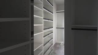 Custom Closet Makeover and Organization [upl. by Ennaitsirhc600]