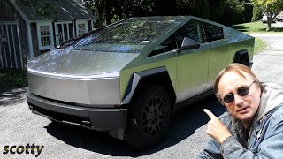 I Finally Got a Tesla Cybertruck and It Scares the Crap Out of Me [upl. by Outlaw]