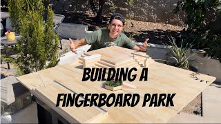 Building a Fingerboard Park [upl. by Eetsirk]