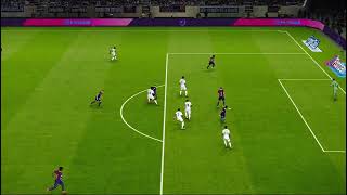 Real Madrid vs Barcelona Gameplay Efootball Pes 21 GamePlay Part6 [upl. by Choong872]