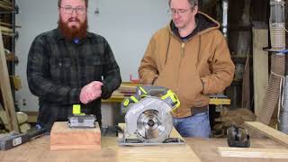 RYOBI 18v One 725” Circular Saw Review and Giveaway [upl. by Bohannon]