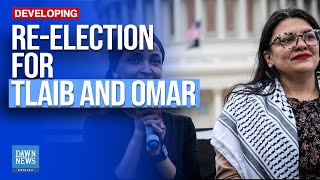 Tlaib and Omar Win  Dawn News English [upl. by Aicek]