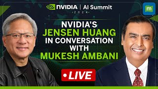 Nvidias Jensen Huang speaks to Mukesh Ambani on AI reshaping industries Indias rise as AI leader [upl. by Neural718]