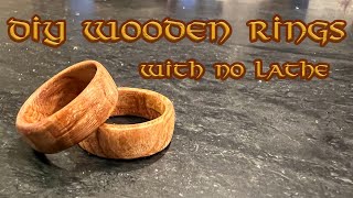 DIY Wood Ring [upl. by Eradis]