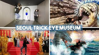 Trick Eye Museum in Seoul 서울 트릭아이미술관  By Angels ITALY ENG SUB [upl. by Gothar971]