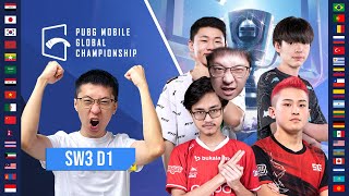 BTR KE FINAL ID PMGC 2021 League East  Super Weekend 3 Day 1 PUBG MOBILE Global Championship [upl. by Arola]