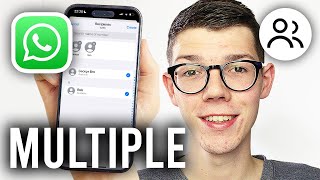 How To Send Message To Multiple Contacts In WhatsApp  Full Guide [upl. by Haeli]