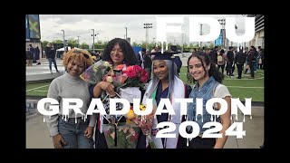 FAIRLEIGH DICKINSON UNIVERSITY MADISON TEANECK GRADUATION 2024 CROWD WALK THROUGH METLIFE STADIUM [upl. by Rachaba]