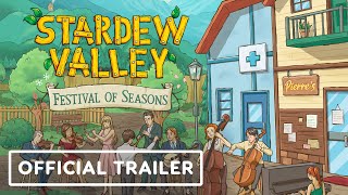 Stardew Valley Festival of Seasons  Official New Tour Dates Trailer [upl. by Ateikan]