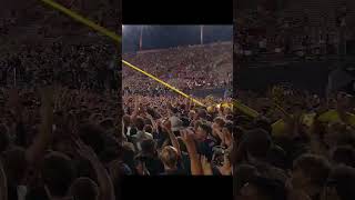 Vanderbilt fans tear down the goalposts after beating Alabama in 2024 [upl. by Yralih]