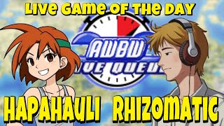 AWBW Live Game of the day  Ep 20  hapahauli vs Rhizomatic [upl. by Ahk]