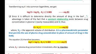 Biopharmaceutics lec5part1 [upl. by Gnouhp]