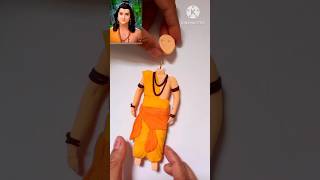 Shrimad Ramayan Ram ji clay artSujay reushrimadramayan ramclayartartsujayreushorts [upl. by Noivax]