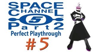 Space Channel 5 part 2 perfect playthrough all secrets 58 Dreamcast collection HD [upl. by Hannahsohs]