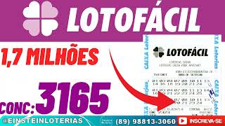 palpite para LOTOFACIL 3165 sextafeira 26072024🍀 3 jogos PRONTOS  GRÁTIS 🤑 [upl. by Avat]