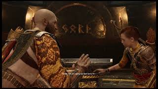 4K – God of War – Behind the Lock – Go to Tyr’s Vault [upl. by Nolaj]