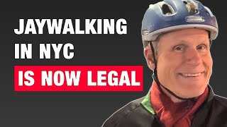 Jaywalking Decriminalized in NYC [upl. by Staten694]