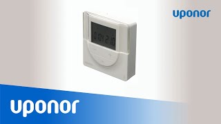 „Uponor Smatrix Wave T168“ termostato programavimas [upl. by Sky]