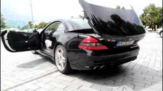 SL55 AMG smooth beast Kompressor sound [upl. by Eerdua93]