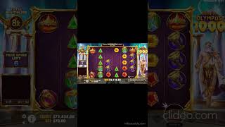 Gates of Olympus 1000 Slot Bonus MEGA WIN shorts [upl. by Boony]