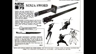 The Myth of the Straight Bladed Ninja Sword and Its Origins NinjaNinjutsu Podcast 19 [upl. by Brandy]