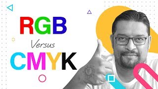 learn the difference between RGB and CMYK In Hindi [upl. by Iv]