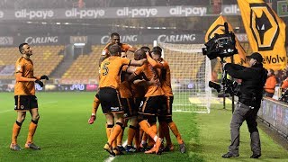 Ruben Neves Goal of the Season  Wolves 20 Derby County  Highlights [upl. by Supen]