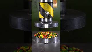 Candy Crush Vs 150 Ton Hydraulic Press Crushing 🍭🍬 shorts hydraulicpress satisfying candycrush [upl. by Ahsenrat]