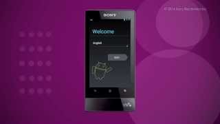 Sony WALKMAN® Initial Setup [upl. by Yendirb]