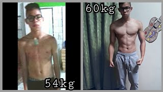 Mi transformacion Gym 4 meses ECTOMORFOMotivación GYM [upl. by Elrem]