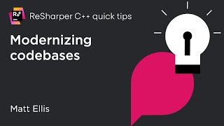 ReSharper C Quick Tips Modernizing QuickFixes [upl. by Iraj869]