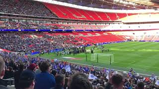 Mike Oldfield’s Portsmouth played during Pompey Checkatrade trophy final celebrations [upl. by Aonian]