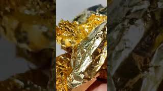 Gold LeafHandmade PaintingsFHARTGHAR viralvideo youtubeshorts subscribe [upl. by Onileva]