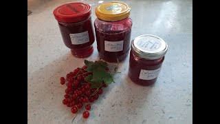 Johannisbeeren entsaften mit Fruchtmark ohne Kerne und Schalen in der Mikrowelle für Marmelade [upl. by Noyrb]