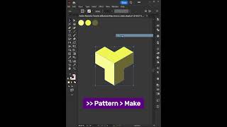 Adobe illustrator Tutorial  How to make patterns illustrator illustration illustratortutorial [upl. by Glaab778]