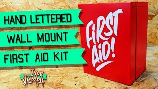 How to make a wall mounted first aid kit [upl. by Tresa711]