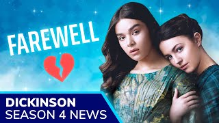 DICKINSON Season 4 is NOT Happening Hailee Steinfeld Confirms Series Finale Explained [upl. by Aisiram]