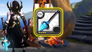 Albion Online Frost Staff  Long Range Skill Kite or Melee fight  Versatile Build [upl. by Vashtee]