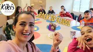 Backen mit Kindern  Back To School  Fantakuchen Rezept mit Kiki Hamza und 17 Schülern [upl. by Acissehc]