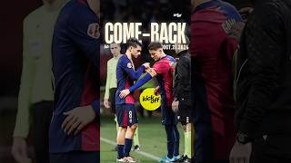 Barca Legends Surprise Message to Gavi 👀🔥 [upl. by Dnaloy]