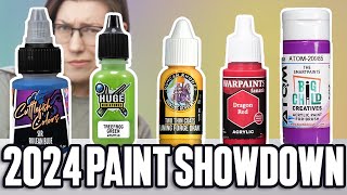 ULTIMATE Miniature Paint Showdown Testing Every New Paint Part 1 [upl. by Yasmine]