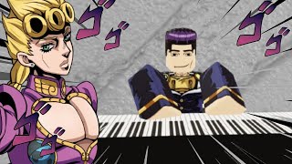 giornos theme piano tutorial easy  Jujutsu shenanigans [upl. by Pomfret]